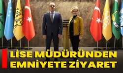 Lise Müdüründen Emniyete Ziyaret