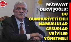 Müsavat Dervişoğlu: Bu Cumhuriyeti Ehli Namuslular, Cesurlar Ve İyiler Yönetmeli