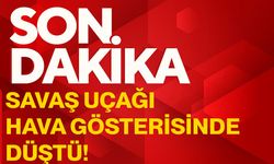 Savaş Uçağı Hava Gösterisinde Düştü!