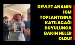 Devlet Ananın İGM Toplantısına katılacağı duyulunca bakın neler oldu?