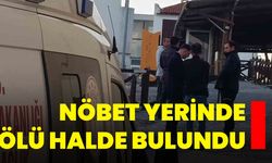 Nöbet Yerinde Ölü Halde Bulundu