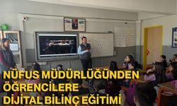 Nüfus Müdürlüğünden Öğrencilere Dijital Bilinç Eğitimi