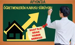 Afyon’da öğretmenlerin kabusu sürüyor!
