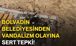 Bolvadin Belediyesinden vandalizm olayına sert tepki!