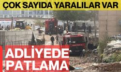 ADLİYEDE PATLAMA!