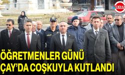 Öğretmenler Günü Çay’da Coşkuyla Kutlandı
