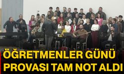 Öğretmenler Günü Provası Tam Not Aldı