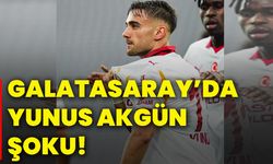 Galatasaray’da Yunus Akgün şoku!