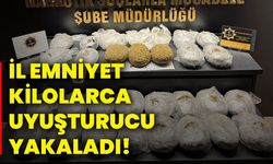 İl Emniyet kilolarca uyuşturucu yakaladı!