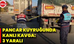 Pancar Kuyruğunda Kanlı Kavga: 3 Yaralı