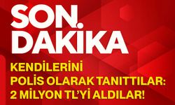 Kendilerini polis olarak tanıttılar: 2 milyon TL’yi aldılar!