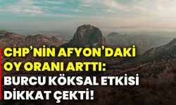 CHP’nin Afyonkarahisar’daki oy oranı arttı: Burcu Köksal etkisi dikkat çekti!