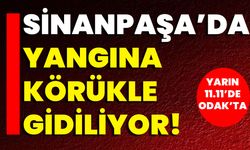 Sinanpaşa'da Yangına Körükle Gidiliyor!