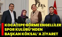 Kocatepe Görme Engelliler Spor Kulübü’nden Başkan Köksal’a Ziyaret