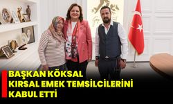 Başkan Köksal, Kırsal Emek Temsilcilerini Kabul Etti