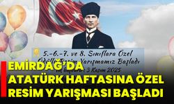 Emirdağ’da Atatürk Haftasına Özel Resim Yarışması Başladı