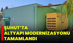 Şuhut’ta Altyapı Modernizasyonu Tamamlandı