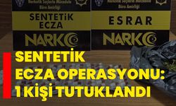 Sentetik ecza operasyonu: 1 kişi tutuklandı
