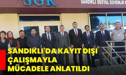 Sandıklı'da kayıt dışı çalışmayla mücadele anlatıldı