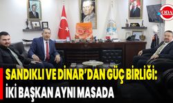 Sandıklı Ve Dinar’dan Güç Birliği: İki Başkan Aynı Masada