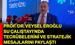 Prof. Dr. Veysel Eroğlu Su Çalıştayı’nda Tecrübelerini ve Stratejik Mesajlarını Paylaştı