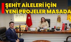 Şehit Aileleri İçin Yeni Projeler Masada