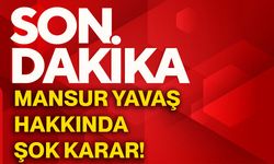 Mansur Yavaş hakkında şok karar!