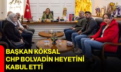 Başkan Köksal, CHP Bolvadin Heyetini Kabul Etti