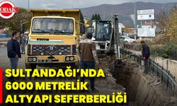 Sultandağı’nda 6000 Metrelik Altyapı Seferberliği