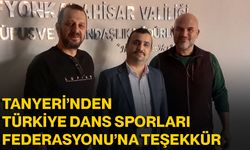 Tanyeri’nden Türkiye Dans Sporları Federasyonu’na Teşekkür