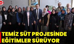 Temiz Süt Projesinde Eğitimler Sürüyor