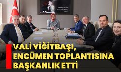 Vali Yiğitbaşı, Encümen Toplantısına Başkanlık Etti