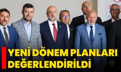 Yeni Dönem Planları Değerlendirildi