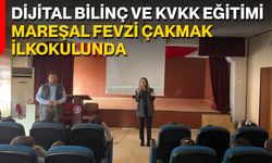 Dijital Bilinç ve KVKK Eğitimi Mareşal Fevzi Çakmak İlkokulunda