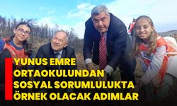 Yunus Emre Ortaokulundan Sosyal Sorumlulukta Örnek Olacak Adımlar