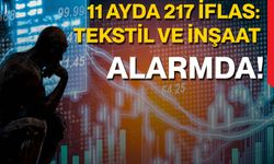 11 Ayda 217 İflas: Tekstil Ve İnşaat Alarmda