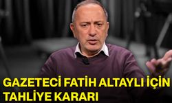 Gazeteci Fatih Altaylı için tahliye kararı