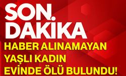 Haber Alınamayan Yaşlı Kadın Evinde Ölü Bulundu!