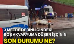 3 Metre Derinliğindeki Boş Akvaryuma Düşen İşçinin Son Durumu Ne?