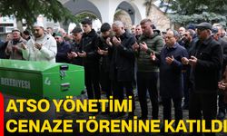 ATSO Yönetimi Cenaze Törenine Katıldı