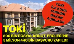 TOKİ İlk Kura Tarihini Bakan Açıkladı!