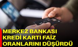Merkez Bankası Kredi Kartı Faiz Oranlarını Düşürdü