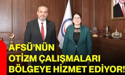 AFSÜ’nün Otizm Çalışmaları Bölgeye Hizmet Ediyor