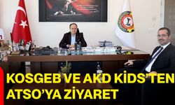 KOSGEB ve AKD Kids’ten ATSO’ya Ziyaret