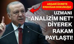 Asgari Ücrete Erdoğan Dokunuşu! Uzmanı “Analizim Net” Diyerek Rakam Paylaştı