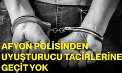 Afyon Polisinden Uyuşturucu Tacirlerine Geçit Yok