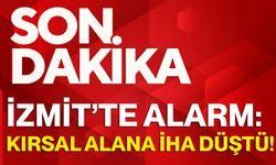 İzmit’te Alarm: Kırsal Alana İHA Düştü!