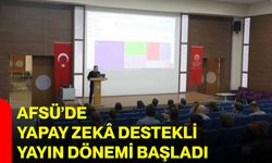 AFSÜ’de Yapay Zekâ Destekli Yayın Dönemi Başladı