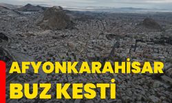 Afyonkarahisar buz kesti