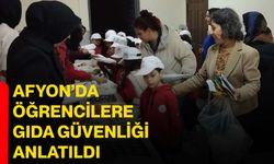 Afyon’da öğrencilere gıda güvenliği anlatıldı